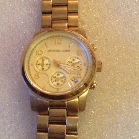 Michael Kors Gold Watch 